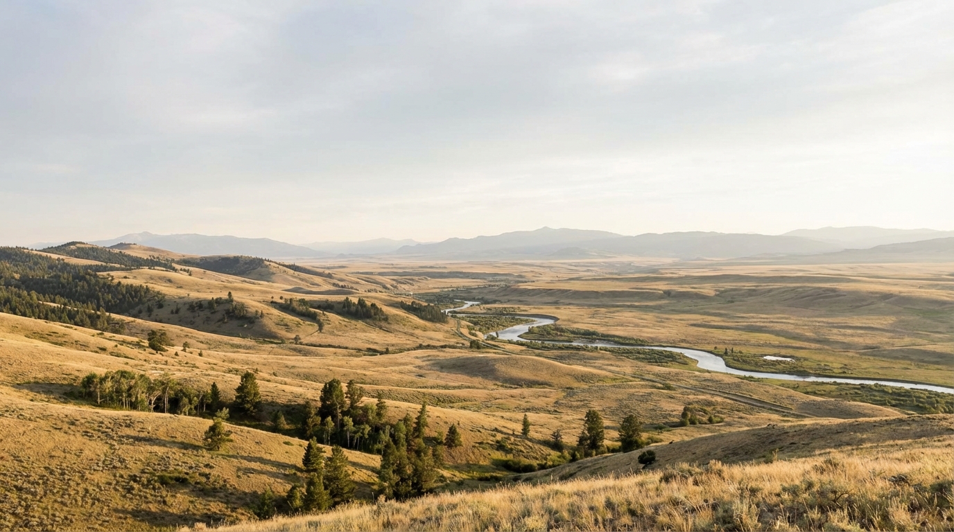 Eine Lupe untersucht ein Chalet in den Tiroler Alpen, als Symbol für die Kontrolle von illegalen Freizeitwohnsitzen.