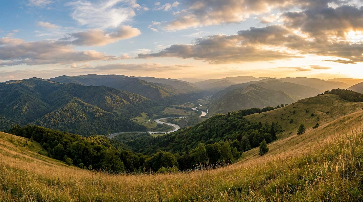 Eine Mischung aus traditionellen und modernen Wohnhäusern in einer Tiroler Alpenlandschaft, die von den Regelungen des TFLAG betroffen sind.